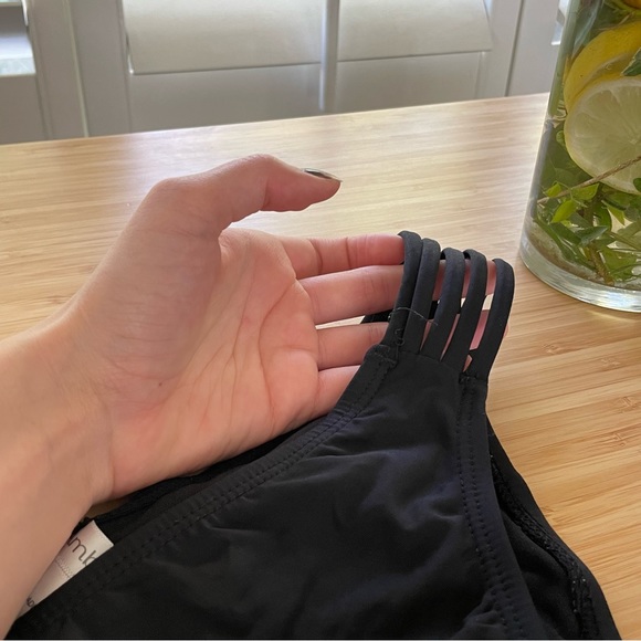 Two pack black bathing suit bottom size XS/S straps on the sides - Picture 8 of 10